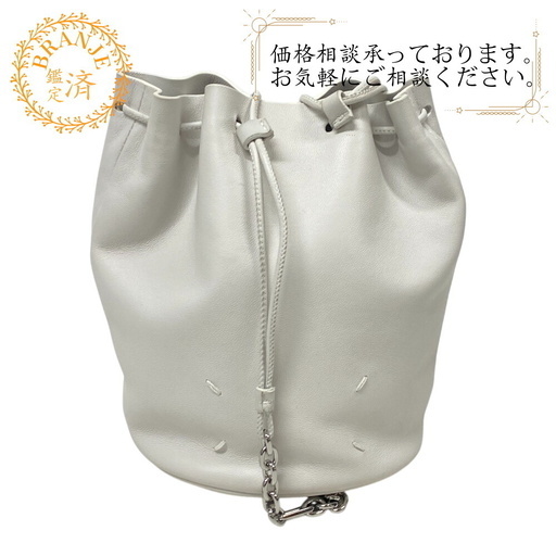 メゾンマルジェラ Maison Margiela ショルダーバッグ TABI S56WG0113 ホワイト