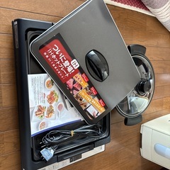 取引き中！ホットプレートセット値引きしました。 
