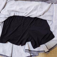 チェック柄ミニスカート ショートパンツ付きの画像