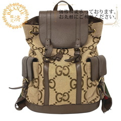 グッチ GUCCI リュック・デイパック ジャンボGG 678829 ブラウン