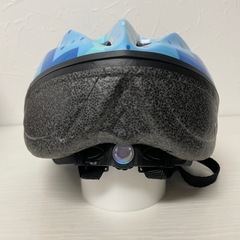 UnaFreely 子供用 軽量ヘルメット  サイクリング 自転車 スケート用 軽量ヘルメット 幼児 小学生【M/L】スノーフレーク・使用頻度少の画像