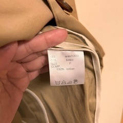 トレンチコートの画像