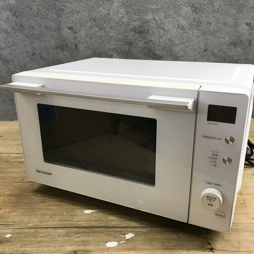SHARP シャープ 電子レンジ RE-TF17S-W 2019年製 ホワイト 動作品 25c菊TK