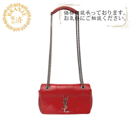 サンローランパリ SAINT LAURENT PARIS ショルダーバッグ ジェイミー 515820 レッド