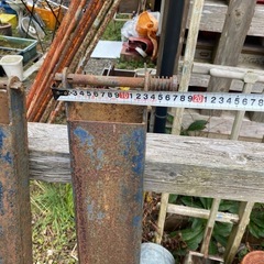 フォークリフト　爪　部品　パーツ　サヤフォーク　2本の画像