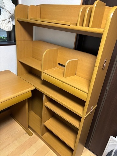 【緊急】学習机、椅子【美品】