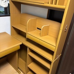 【緊急】学習机、椅子【美品】の画像