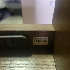 カリモク家具 電話台 FAX台 キャビネット　karimoku★T0690Zの画像