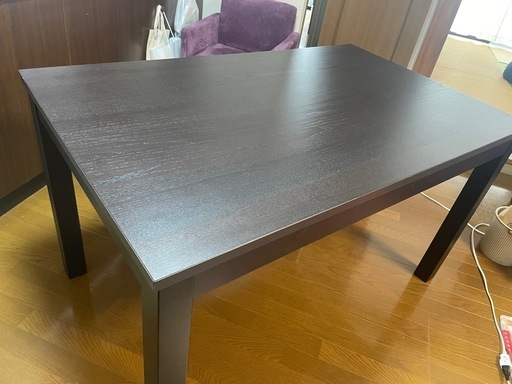 IKEA ダイニングテーブル　LANEBELG 伸縮式