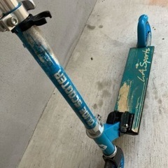 キックボード　スクーター　子供用　水色 の画像