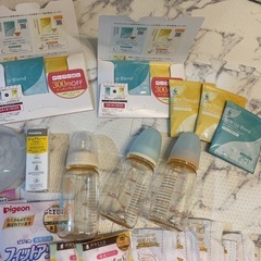 授乳サポートグッズ　哺乳瓶３本の画像