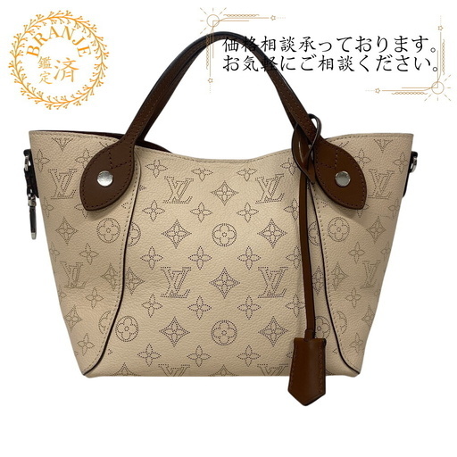 ルイヴィトン LOUIS VUITTON ハンドバッグ マヒナ ヒナPM M51950 ホワイト