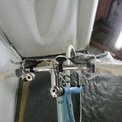 E143★24800円★整備済み スポーツ中古自転車 【クロスバイク　ジャイアント　エスケープ　LIｖ　水色　44㎝】の画像