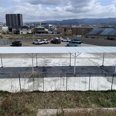 オーニング、小屋、車庫、自転車庫、鉄骨構造オーニング、仮設オーニング、バイク庫，鉄骨倉庫の画像