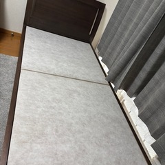 【雲のやすらぎマットレス】シングルサイズマットレス(ベッドフレーム付)の画像