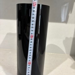 値下げ　花瓶　黒の画像