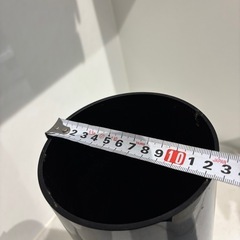 値下げ　花瓶　黒の画像