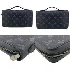 ルイヴィトン LOUIS VUITTON 長財布 モノグラム・エクリプス トラベル