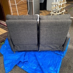 電動ソファ2人用の画像