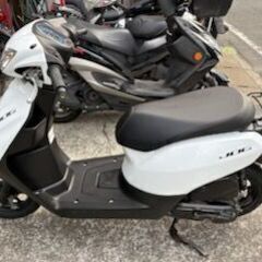 中古原付バイク　ジョグ　新型の画像