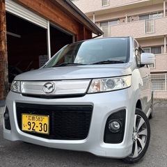 広島市　H24年式AZワゴン　カスタムスタイル　ターボ　車…
