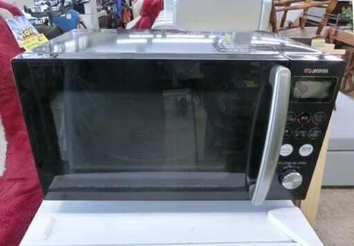 オーブンレンジ 2020年製 15L アイリスオーヤマ MO-T1501-B ターン