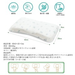 【人気ランキング入賞品】助産師がおすすめる Adokoo 枕 子供 ベビーまくら 赤ちゃん 枕 向き 癖子供まくら 子供枕 まくら 出産祝い 向き癖防止枕 絶壁頭 斜頭 変形 頭の形が良くなる キッズ枕 カバー洗えるの画像