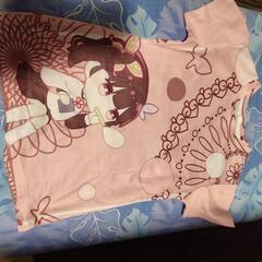 美品130　Tシャツ3点セット鬼滅カナヲ禰豆子の画像