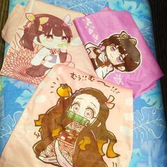 美品130　Tシャツ3点セット鬼滅カナヲ禰豆子