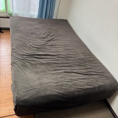 【商談中】無印良品 セミダブル 脚付マットレス ポケットコイル 　