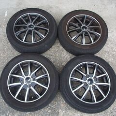 タイヤとホイール　4本セット　軽自動車用　R13　155/65　...