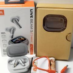美品】JBL LIVE BEAM 3 ワイヤレスイヤホン