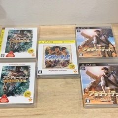 PS3 アンチャーテッド　３作品(5枚!)