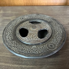 骨董品　華道用　茶器🤎鉄製