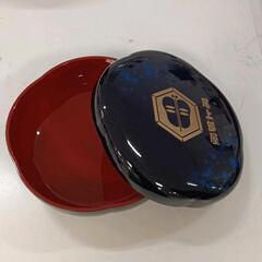 0312-183 大相撲　尾上部屋　山中漆器　菓子入れの画像