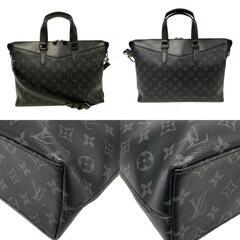 ルイヴィトン LOUIS VUITTON ブリーフケース モノグラムエクリプス エクスプローラー ショルダー M40566 ブラックの画像