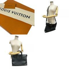 ルイヴィトン LOUIS VUITTON ブリーフケース モノグラムエクリプス エクスプローラー ショルダー M40566 ブラックの画像