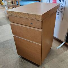 【愛品倶楽部柏店】karimoku カリモク デスク & デスクワゴンSET ST3578MH & SU0377MHの画像
