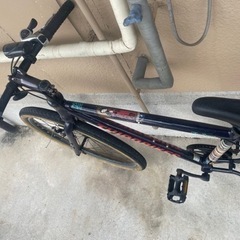 自転車　クロスバイク　大人の画像