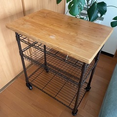 可動式作業デスク 高さ約91cm！