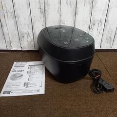【美品】IHジャー炊飯器　SHARP　3.0合　2019年製品　KS-H5E7
