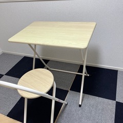 折りたたみテーブル、イスセット