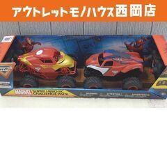 ① モンスタージャム マーベル 2パック ラジコン アイアンマン...
