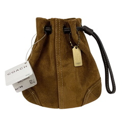 コーチ COACH ポーチ ブラウン