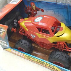 ② モンスタージャム マーベル 2パック ラジコン アイアンマンとスパイダーマン おもちゃ 玩具 西岡店の画像