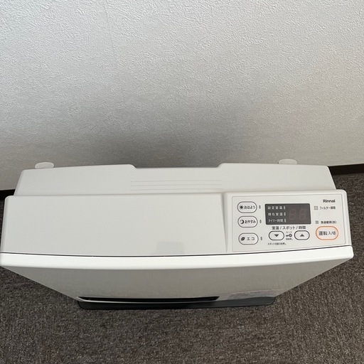 新品 Rinnai リンナイ 都市ガスファンヒーター SRC-365E ホワイト