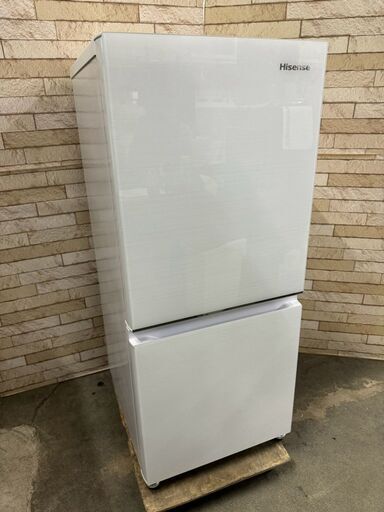 【美品】大阪送料無料★3か月保障付き★冷蔵庫★ハイセンス★2ドア★2024年★HR-G13C-W★R87