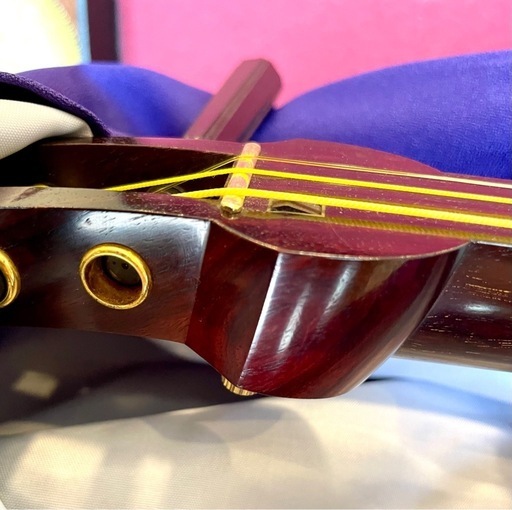 三味線一式 三味線セット 中竿 民謡地唄