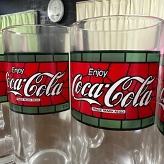 Coca-Cola 6個セット　ステンド調　アンティーク