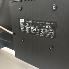 テレビTCL32型スマートテレビの画像